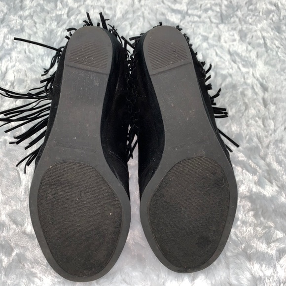 Sugar Mystic Fringe Wedge Bootie - Picture 9 of 13
